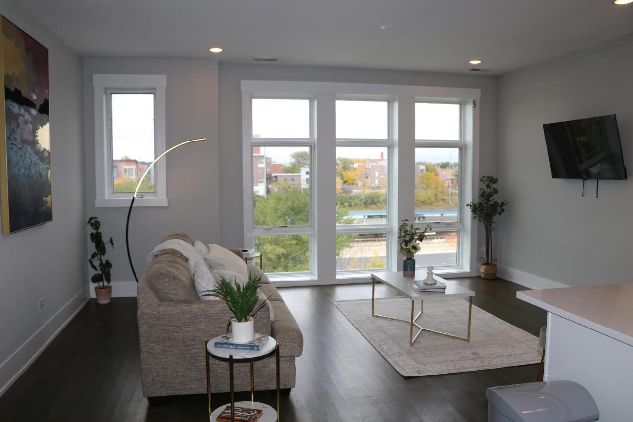 Apartament Chicago Exquisite Haven 2Bed 2Bath Near Downtown And United Center Zewnętrze zdjęcie